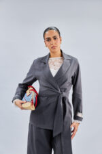 The Tailored Co-Ord in Grey - Image 10