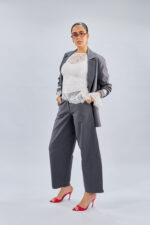 The Tailored Co-Ord in Grey - Image 2