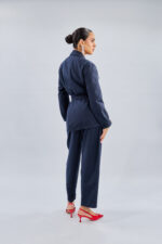 The Tailored Co-Ord in Navy Blue - Image 3