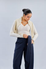 Volume Curve Pants in Grey - Image 8