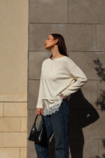 Petal Haze Knit Sweater