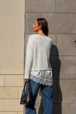 Petal Haze Knit Sweater - Image 5