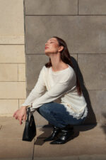 Petal Haze Knit Sweater - Image 8