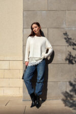 Petal Haze Knit Sweater - Image 3