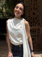 The Pearl Scarf Blouse - Image 7