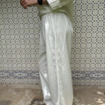The Ivory Filigree Pants