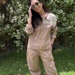 Latte Wide Pants