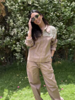 Latte Wide Pants