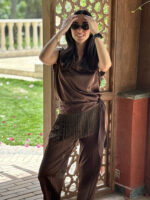 The Cocoa Satin Pants