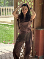The Cocoa Satin Pants - Image 3