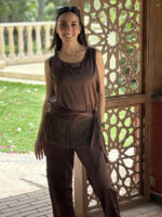 The Cocoa Satin Pants - Image 2