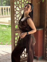 The Cocoa Satin Pants - Image 5