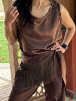 The Cocoa Satin Set - Image 3